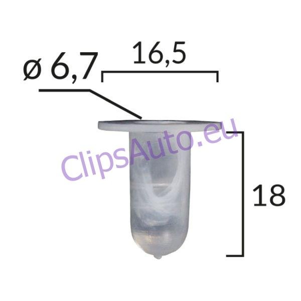 CL1302 Boccola/Clip universale di fissaggio